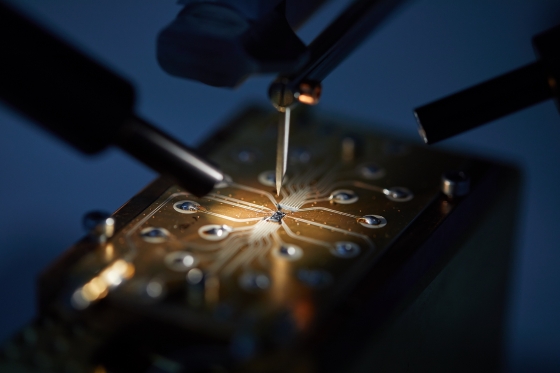 Quantum Sensing with Silicon Chips